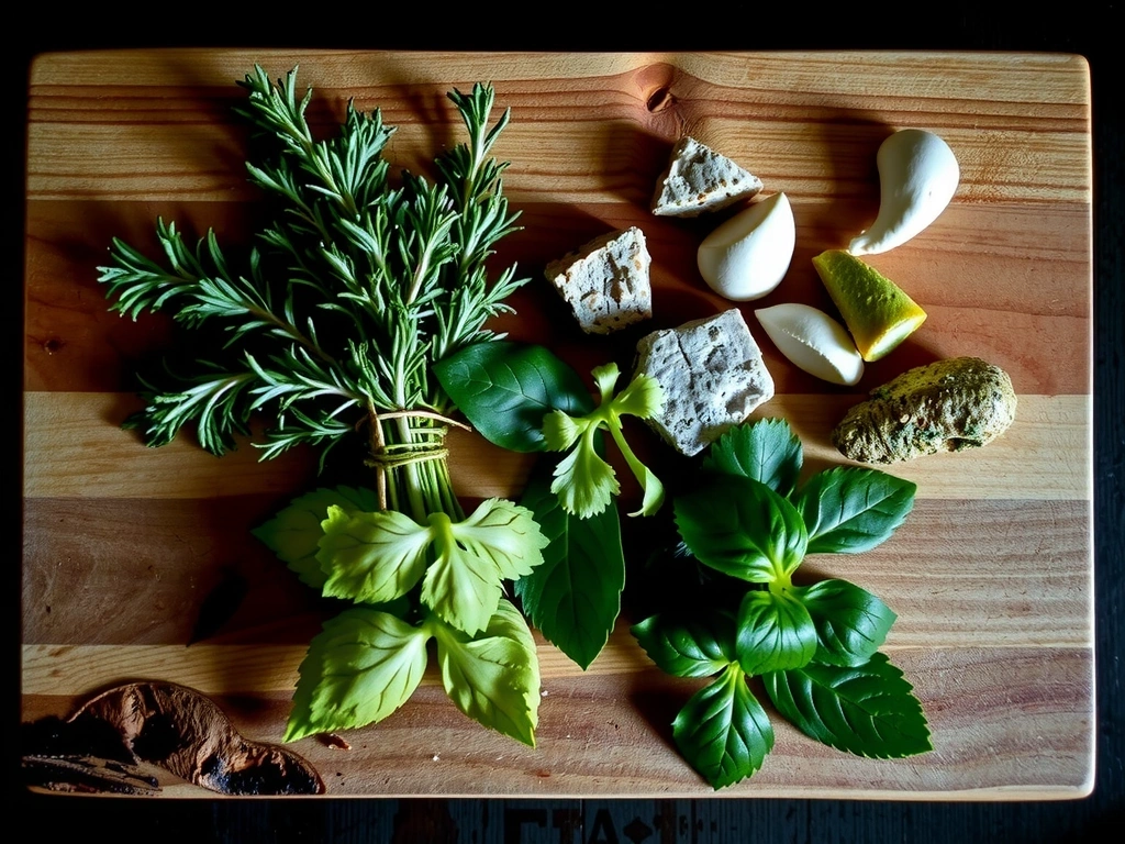 Frische Kräuter als Salzersatz